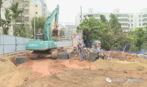瓊海市一小門前路延長線市政工程進入沖刺階段 打通城市脈絡，提升區域發展新動能